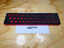 Snap-on Tools USED RED FOAM Tray for 45pc 3/8" Drive Metric Socket Set FMS003BR