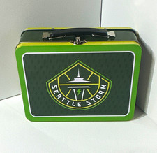 Seattle Storm WNBA Metal Lunchbox Tin Souvenir
