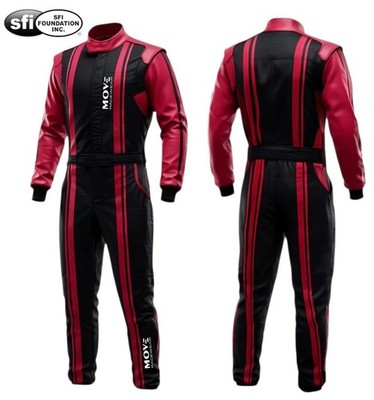 Move  Extra-Light MR-86  SFI 3.2A/5 Double Layer Track Rally Car Race Suit RED