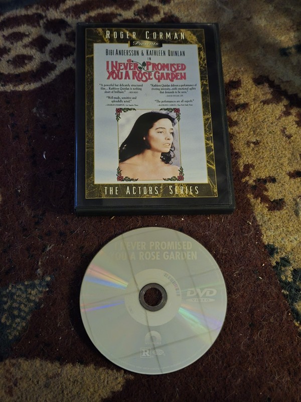 RARE OOP OUT OF PRINT DVD I NEVER PROMISED YOU A ROSE GARDEN 2001 BIBI ANDERSON