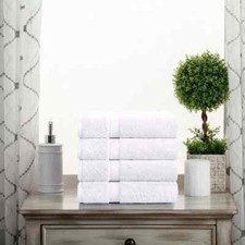Egyptian Cotton 800 GSM Luxury Heavyweight Absorbent Hand Towel Set of 4