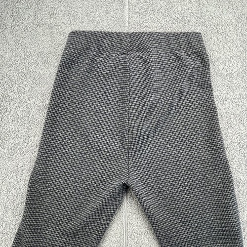 Ann Taylor Factory Women Black Jeggings Pull On Stretch Gray Patterned Crop - Picture 4 of 8