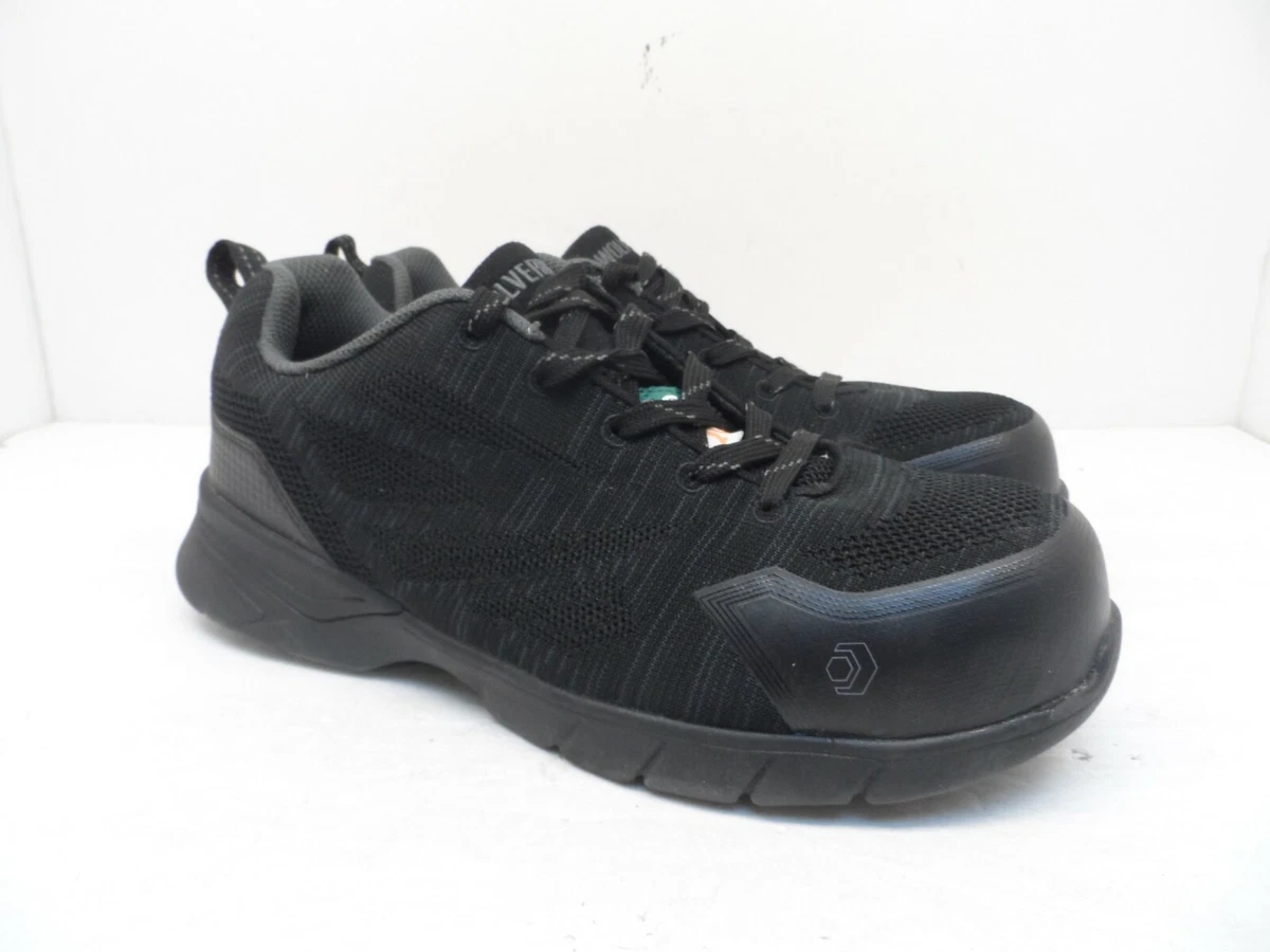 Wolverine Women s JetStream 2 CarbonMax Safety Toe Work Shoes Black 8M