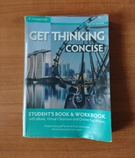 GET THINKING CONCISE - STUDENT'S BOOK & WORKBOOK - CAMBRIDGE 9781316609200