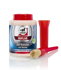 Leovet HUFLAB Oil Balm with biotin 500ml with brush nourishing oils for firm Ela