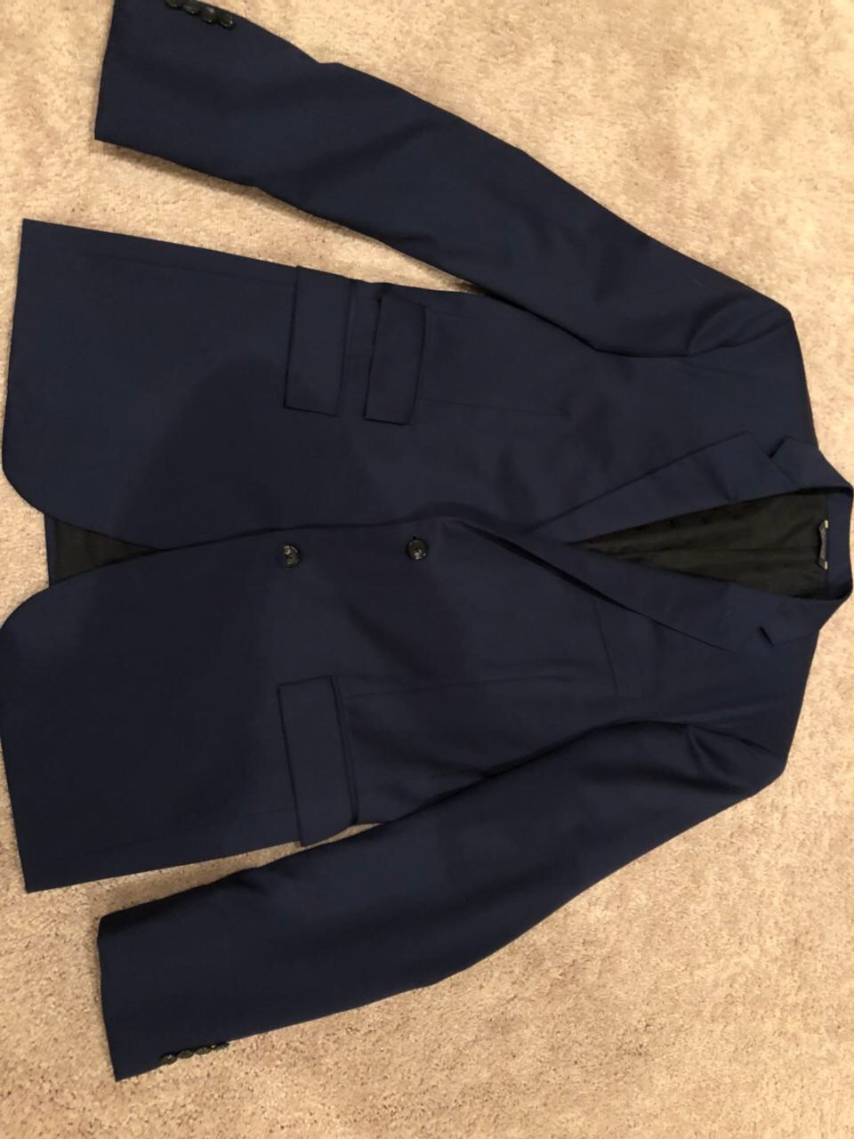 Brooks Brothers Suit 42L Blue Milano Fit image 4