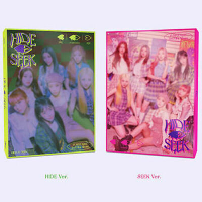 PURPLE KISS HIDE & SEEK 2nd Mini Album RANDOM CD+Foto Buch+2 Karte+F.Poster+etc
