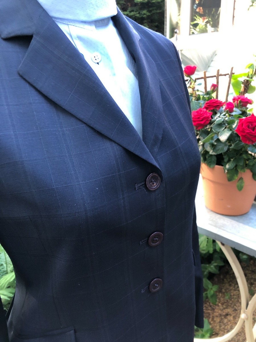 Veste De Show Hunt RJ Classics Enfant, Marine, Taille 12R, Lavable, Neuve