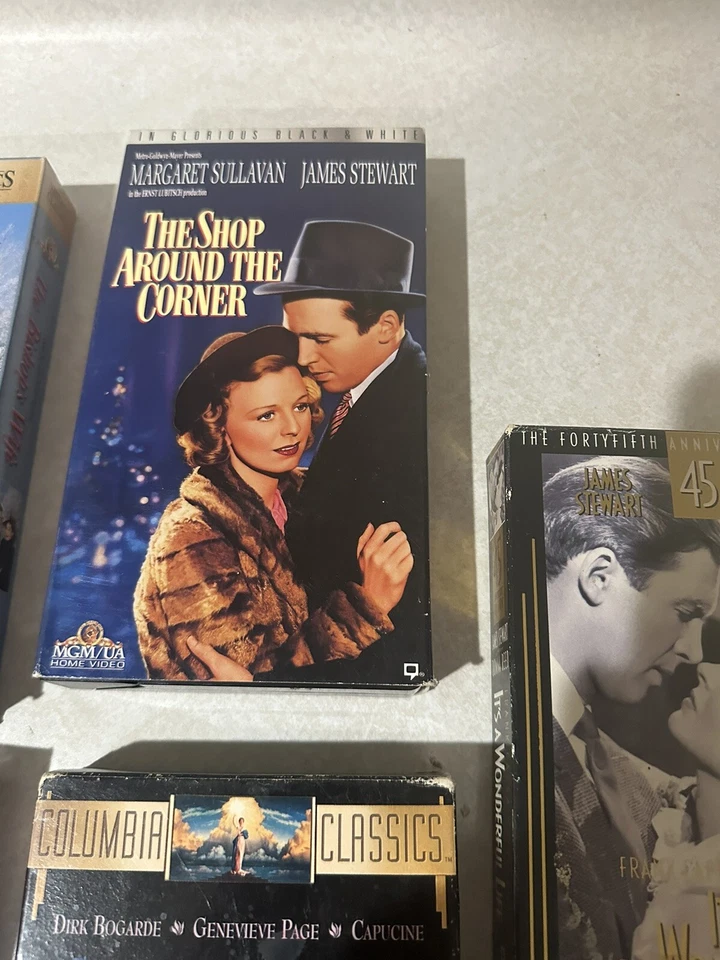 Classic Movies Vhs Cary Grant Clark Gable James Stewart Damn Yankees Vintage Foto 3 de 4