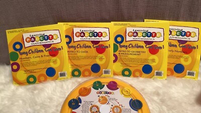 Math Center Kit level Kindergarten Learning Palette Used Homeschool curriculum