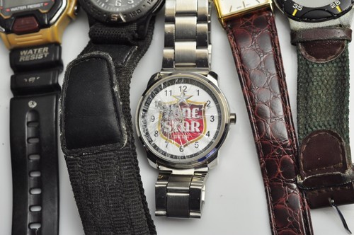 Vintage Lot of 13 Mens Watches- AS IS UNTESTED - Picture 2 of 4
