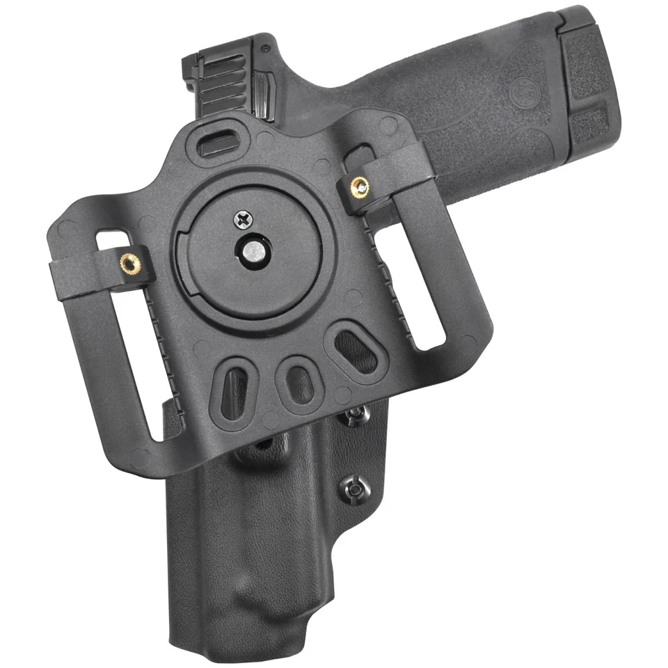Funda de bucle de cinturón de desmontaje rápido OWB se adapta a Smith & Wesson M&P 22 Magnum Foto 4 de 4