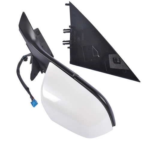 Brand New Right Passenger Side Mirror Heated Power Fold White For Tesla 3 17-23