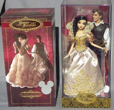 BLANCHE NEIGE & prince Snow White Poupée Edition Limitée Disney D23 EXPO NRFB