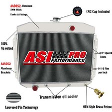 4 Row Aluminum Radiator For 1961-1964 1962 1965 Ford F-100 F-250 F-350v8 Engine 4 Row Aluminum Radiator For 1961-1964 1962 1965 Ford F-100 F-250 F-350v8 Engine