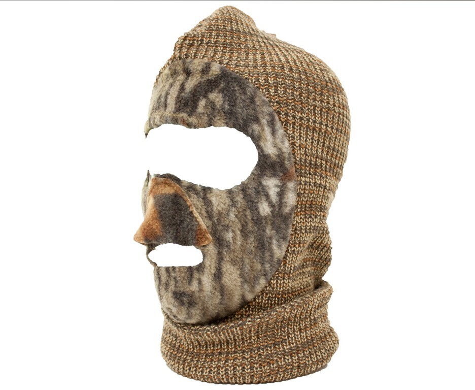 Quiet Wear Camouflage Balaclava for Hunting, Fishing, Photography - NEW