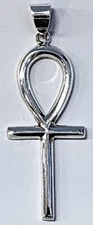 Ankh cross pendant 925 sterling silver onk # 1