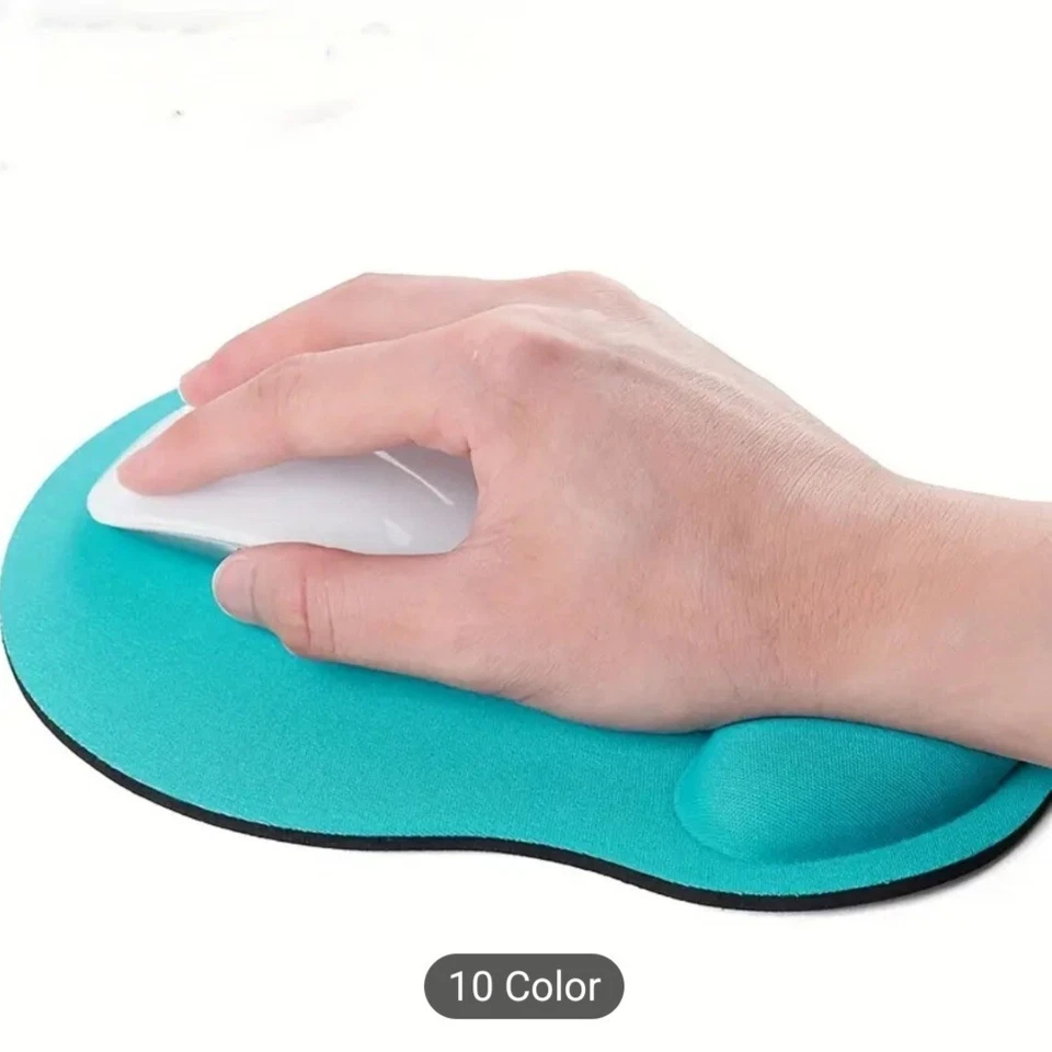 Mouse Pad with Wrist Rest, Non-Slip Base, Water-Resistant Surface - Image 4 of 4