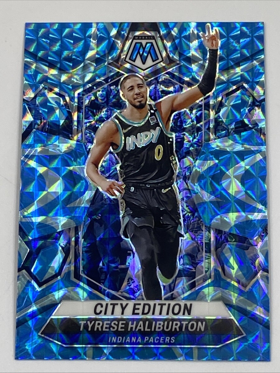 2023-24 Mosaic Basketball TYRESE HALIBURTON 289 Blue