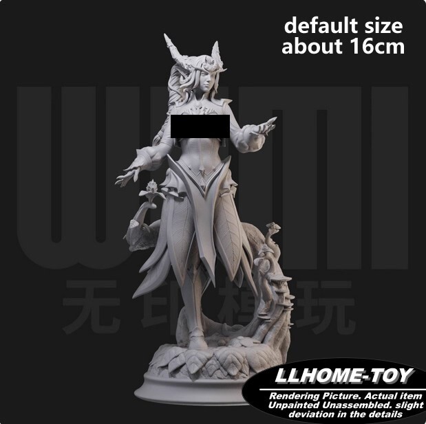 Juego Ysera Reina Dragón Verde Resina Impresión 3D GK Figura Hágalo Usted Mismo Modelo Sin Pintar