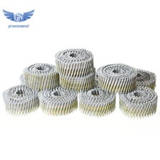 Siding Nails 1-3/4&rdquo; &times; .092&rdquo; 15 Degree Collated Wire Coil Full Round Head 3600Pcs
