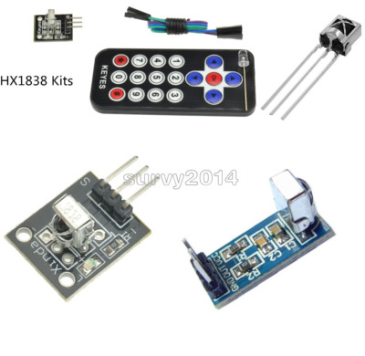 1/2Pcs VS1838 HX1838 Kit TL1838 VS1838B IR Receiver Remote Control for Arduino