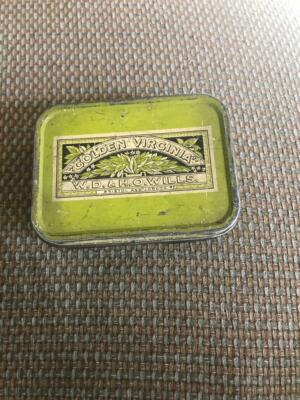 Vintage Golden Virginia (empty) tobacco tin, W.D. & H.O. Wills