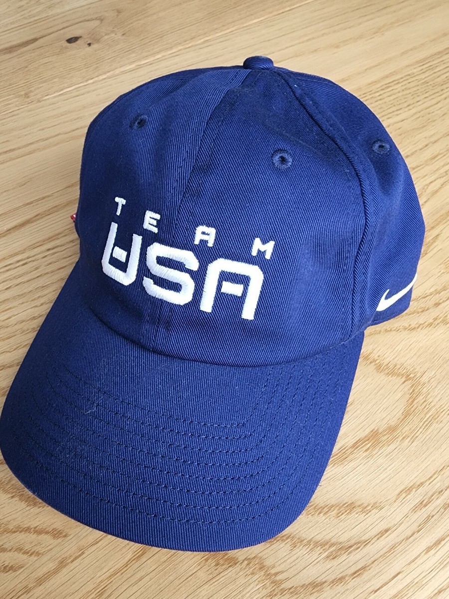 Nike Heritage 86 Team USA Olympic Hat / Cap Strapback DH5146-492