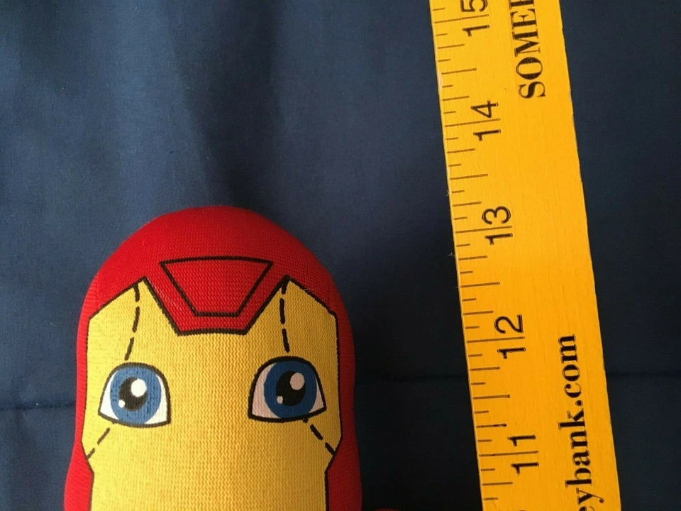 2009 Spider-Man & Friends Collection 13" Iron Man Plush *Pre Owned* pp1 - Image 3 of 4