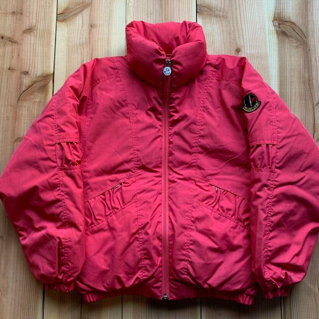 Moncler Asics Women's Vintage Down Jacket Ski Wear JPN Size Moncler Asics Women's Vintage Down Jacket Ski Wear JPN Size