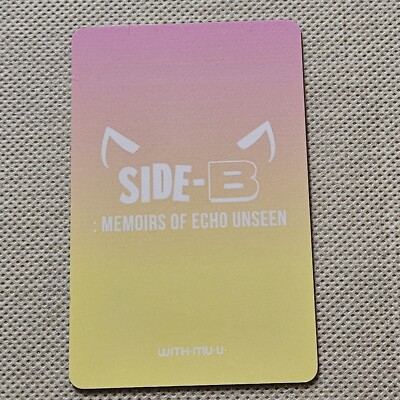 Billlie 1ST SINGLE ALBUM WITHMUU POB OFFICIAL LUCKYDRAW PHOTOCARD