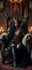 Digital Image Picture Phone Background AI Art, 20x Viking Queen
