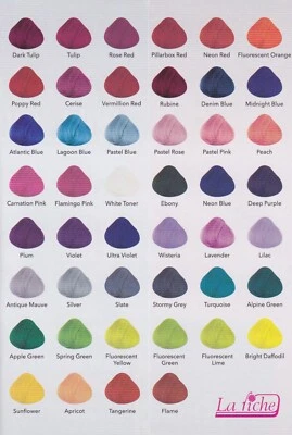 La Riche 'DIRECTIONS Hair Dye' £3.50 - now choose from 54 shades (100ml pots)