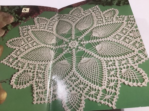 SouthMaid Crochet Timeless Doilies Instruction Pamphlet Vintage Coats And Clark - Picture 6 of 6