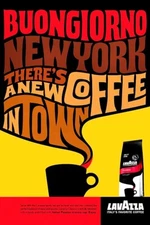 Vintage Coffee Lavazza Drinks Print Advertising Poster Poster Poster Poster