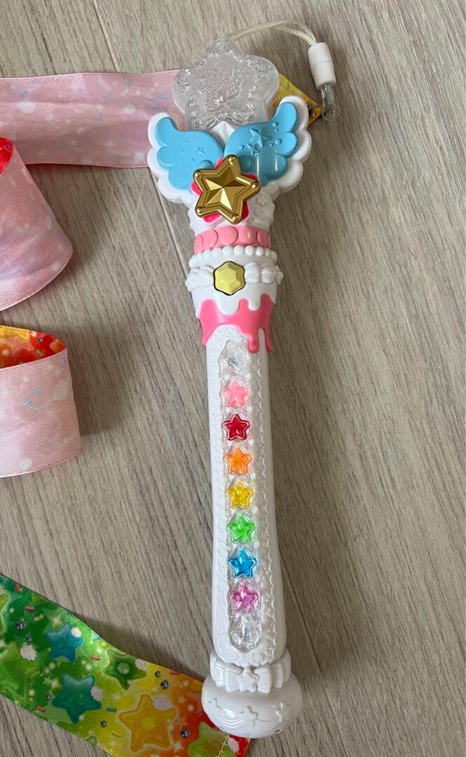 kirari　TIDE   フィギュア　"stand" Kirakira PreCure a la Mode Toy Parfait rainbow Japan Used