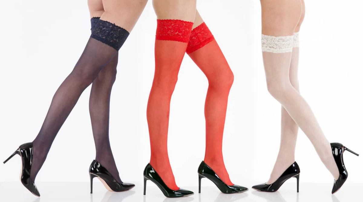 Hold up stockings clearance ebay