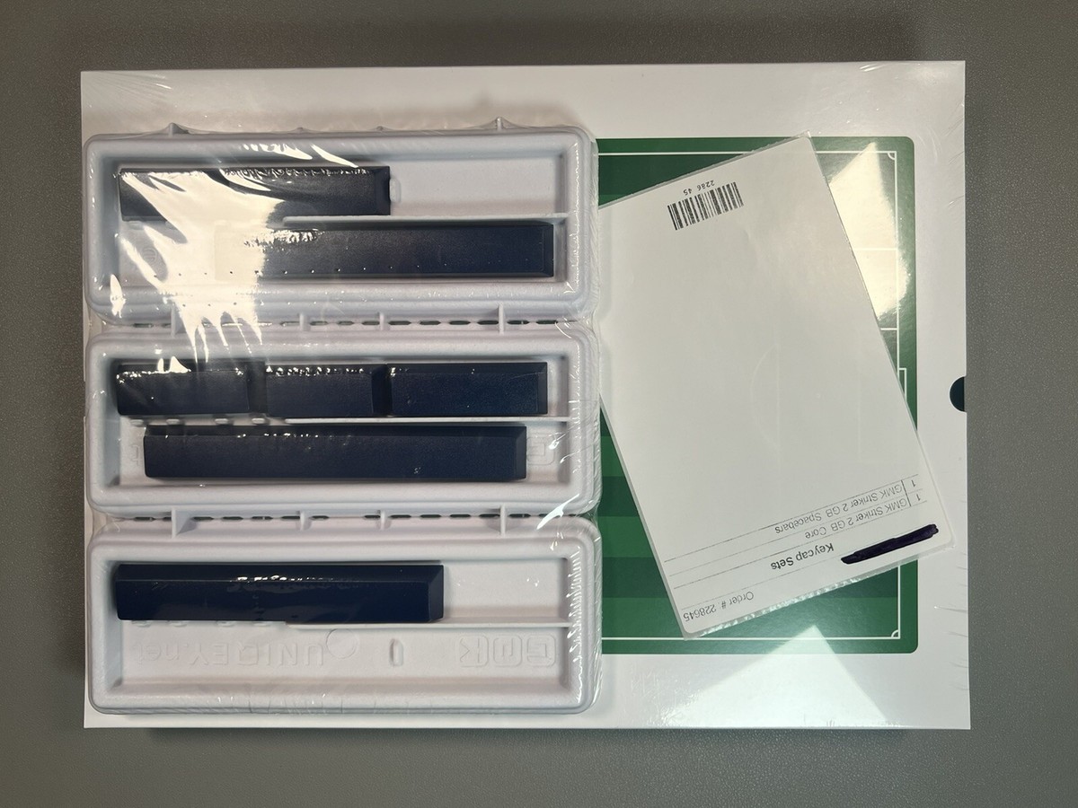 GMK Striker R2 - SEALED BASE SET - Double Shot ABS Keycaps For 