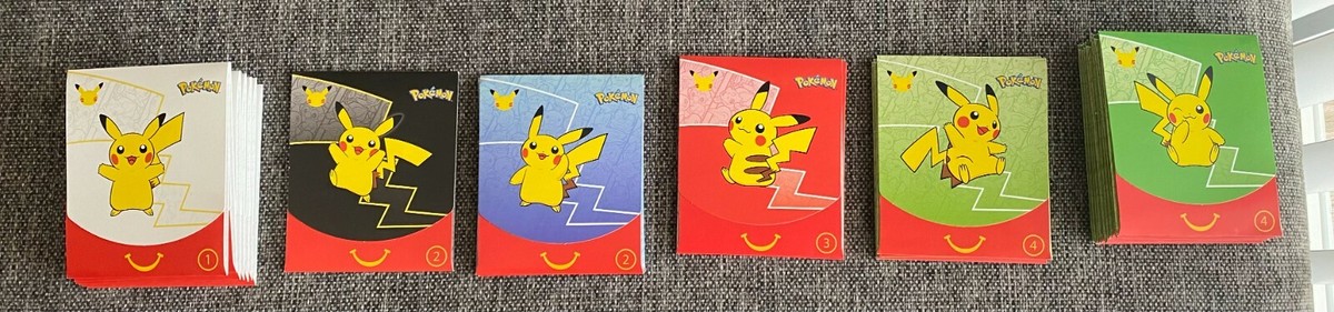 McDonald’s Pokémon Promo Card Pack 20set McDonald's 2020 Pokemon 25th Anniversary Pack Promo Sealed
