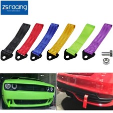 Sports High Strength Racing Tow Strap Set For Front Rear Bumper Towing Hook