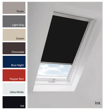 NewEdgeBlinds Velux Skylight / Roof Window Thermal Blackout Roller Blinds G Code