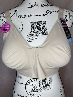 Bali Taupe Nude Easylite Back Close Seamless Underwire Bra 2X- Large New