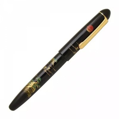 Platinum #3776 Century Kaga Hira Makie Fountain Pen SANSUI M Nib PNB-30000B#84-3