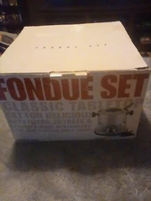 Tabletop fondue set,new open box
