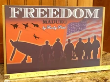 FREEDOM TRIBUTE TO THE MILITARY ROCKY PATEL EMPTY WOOD CIGAR BOX PROP PLANE MINT