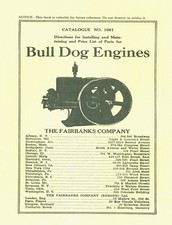 Bull Dog Engine Manual (please read description)