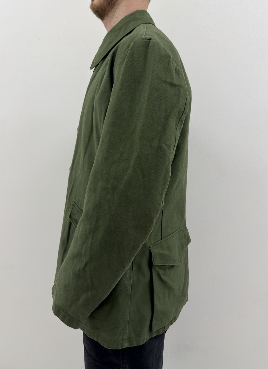 VINTAGE SWEDISH ARMY 1970s NORSEL 1976 JACKET MILITARIA