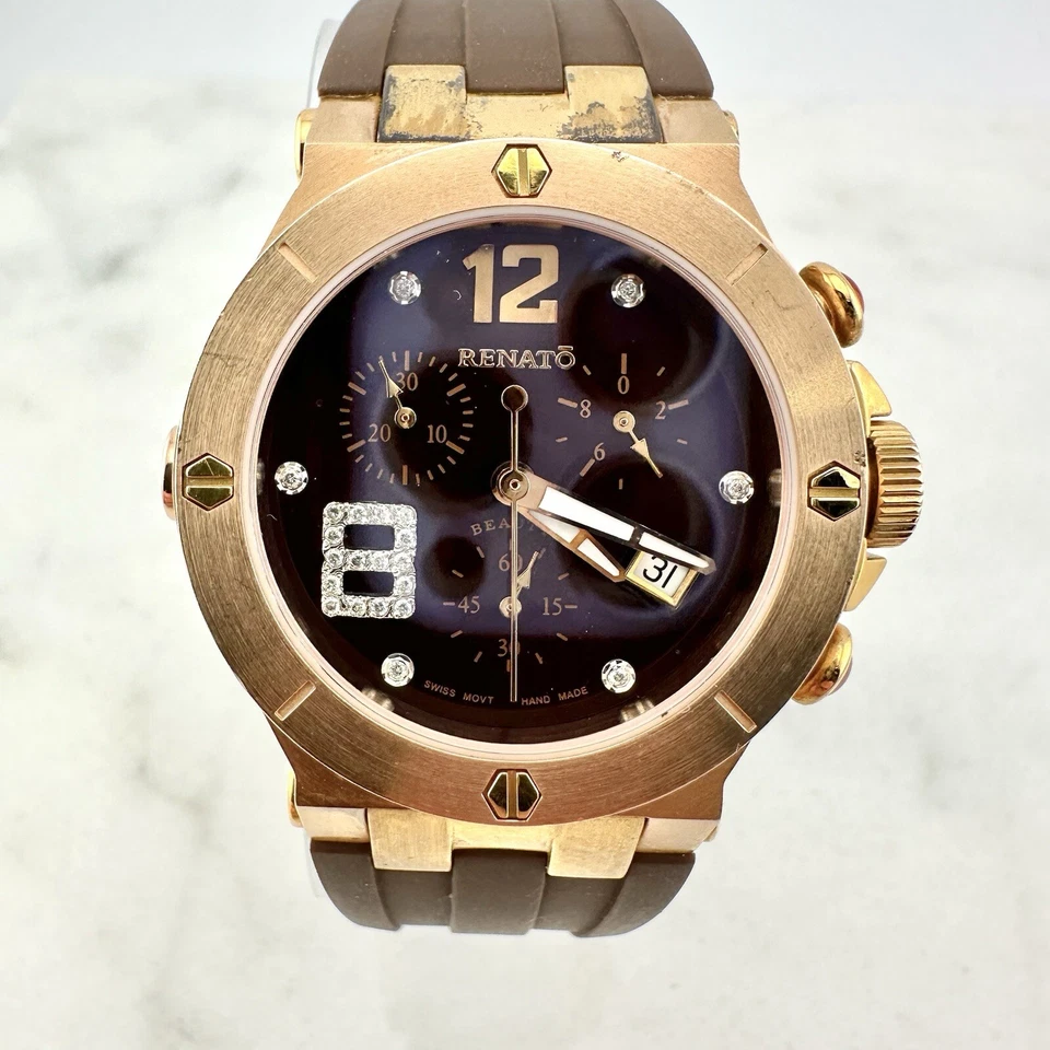 Reloj Suizo Damas Edición Limitada RENATO Collezioni Diamante, Batería Nueva Foto 2 de 4