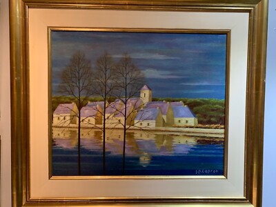 Realism Original Art Painting by Artist J.P.Capron