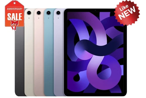 Apple iPad Air 5th Gen Wi-Fi, 10.9in - 64GB 256GB - ALL Colors